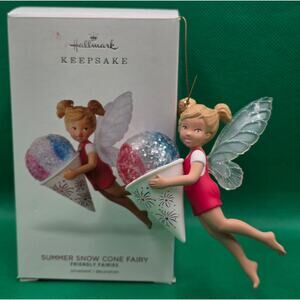 Summer Snow Cone Fairy -‎ 6th Friendly Fairies - Hallmark Keepsake Ornaments